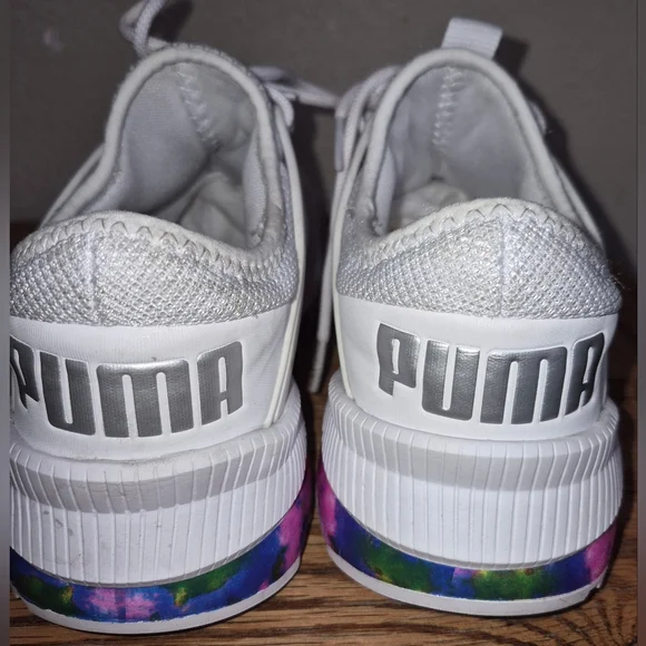 PUMA Pacer Future Bleached Sneaker Trainer Womens Size 8.5 - Picture 3 of 5